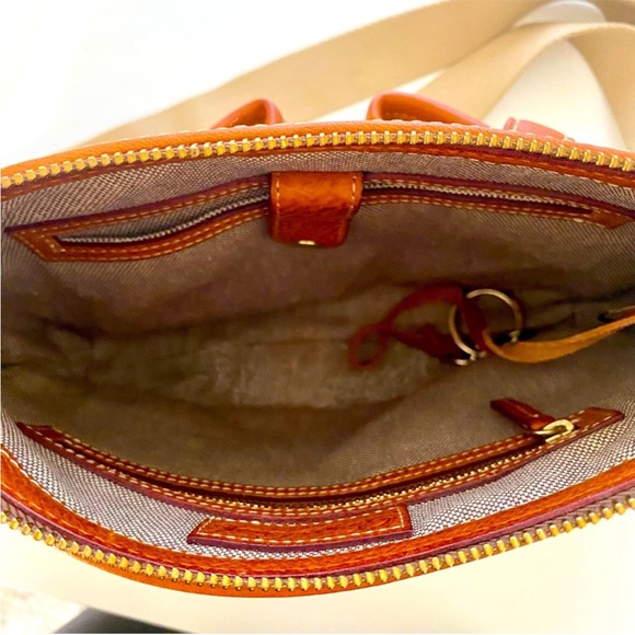 Dooney & Bourke Florentine Vachetta Leather Crossbody Bag - Picture 11 of 15